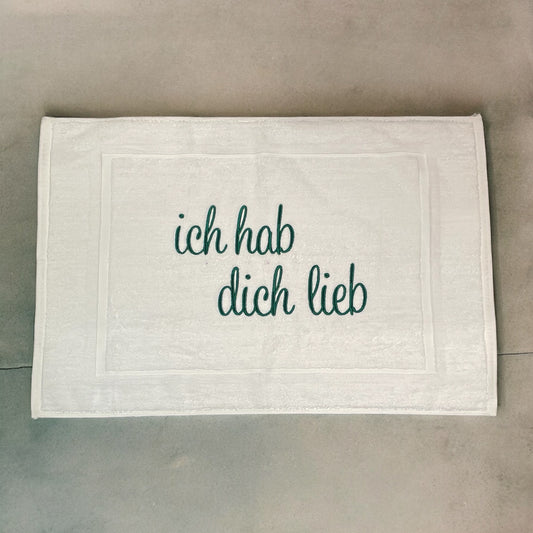 Bath mat | White Ibiza
