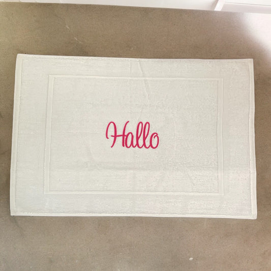 Bath mat | White Ibiza