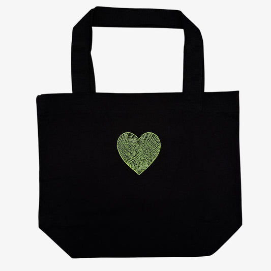 Markttasche | Herz Fingerabdruck